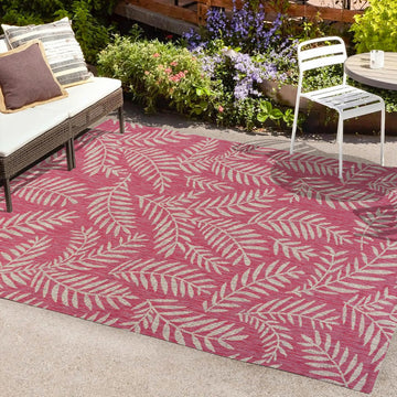Nevis Palm Frond Indoor/outdoor Area Rug